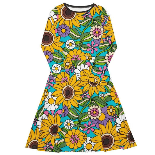 Midi Dress - SUNDANCE turquoise