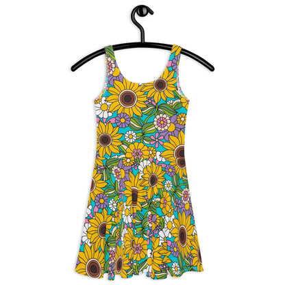 Skater Dress - SUNDANCE turquoise