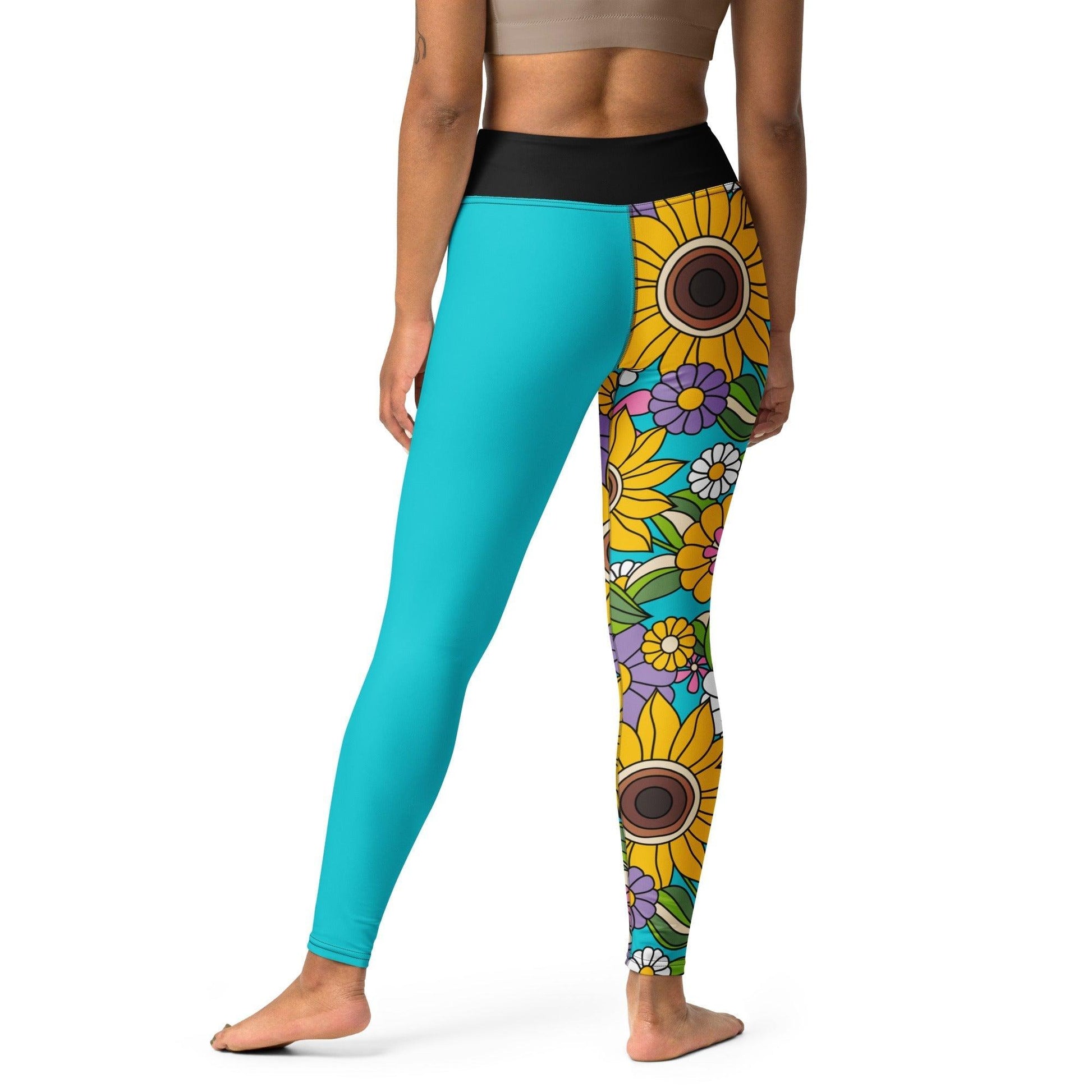 Yoga Leggings - SUNDANCE turquoise