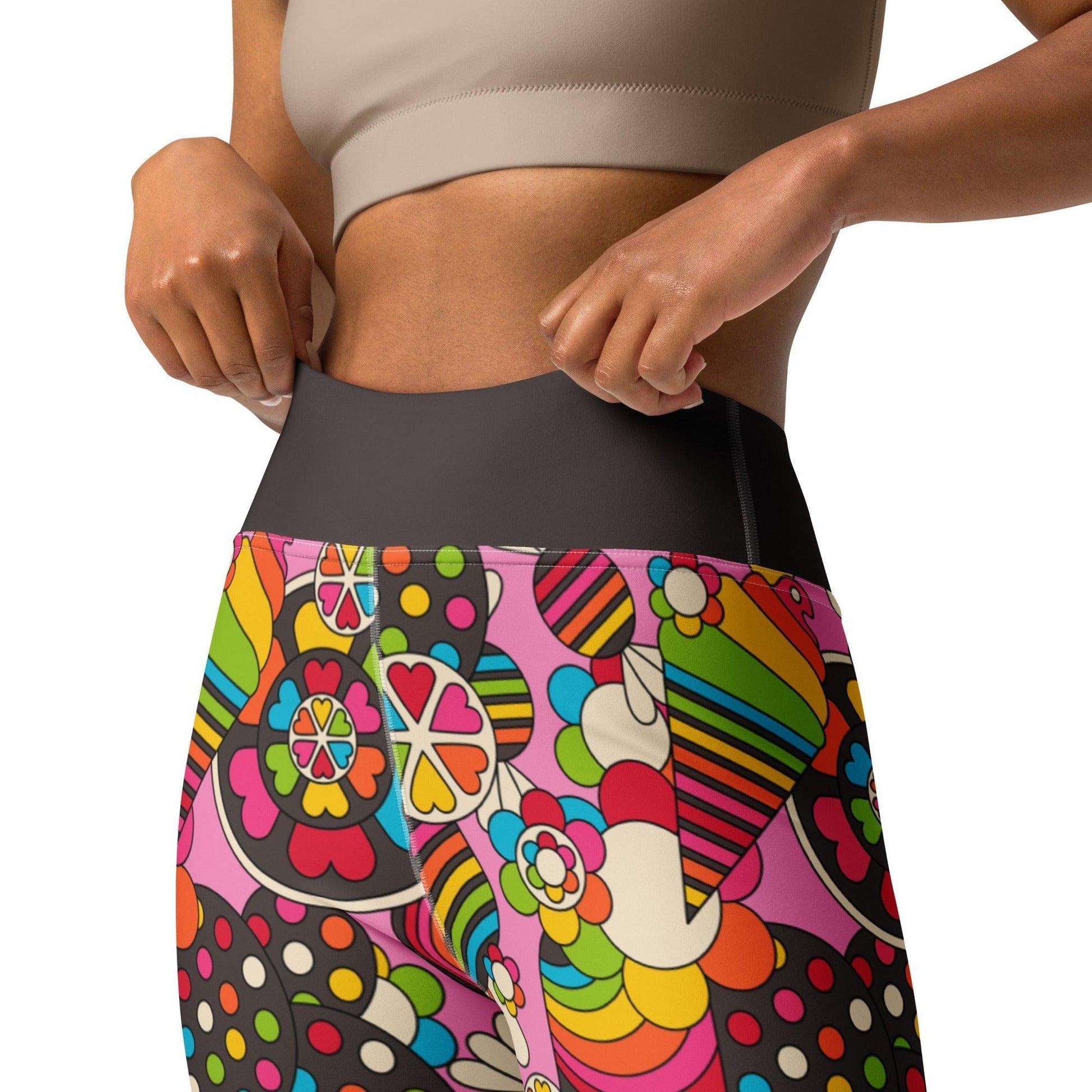 Yoga Leggings -2- SWEET FREAK pink