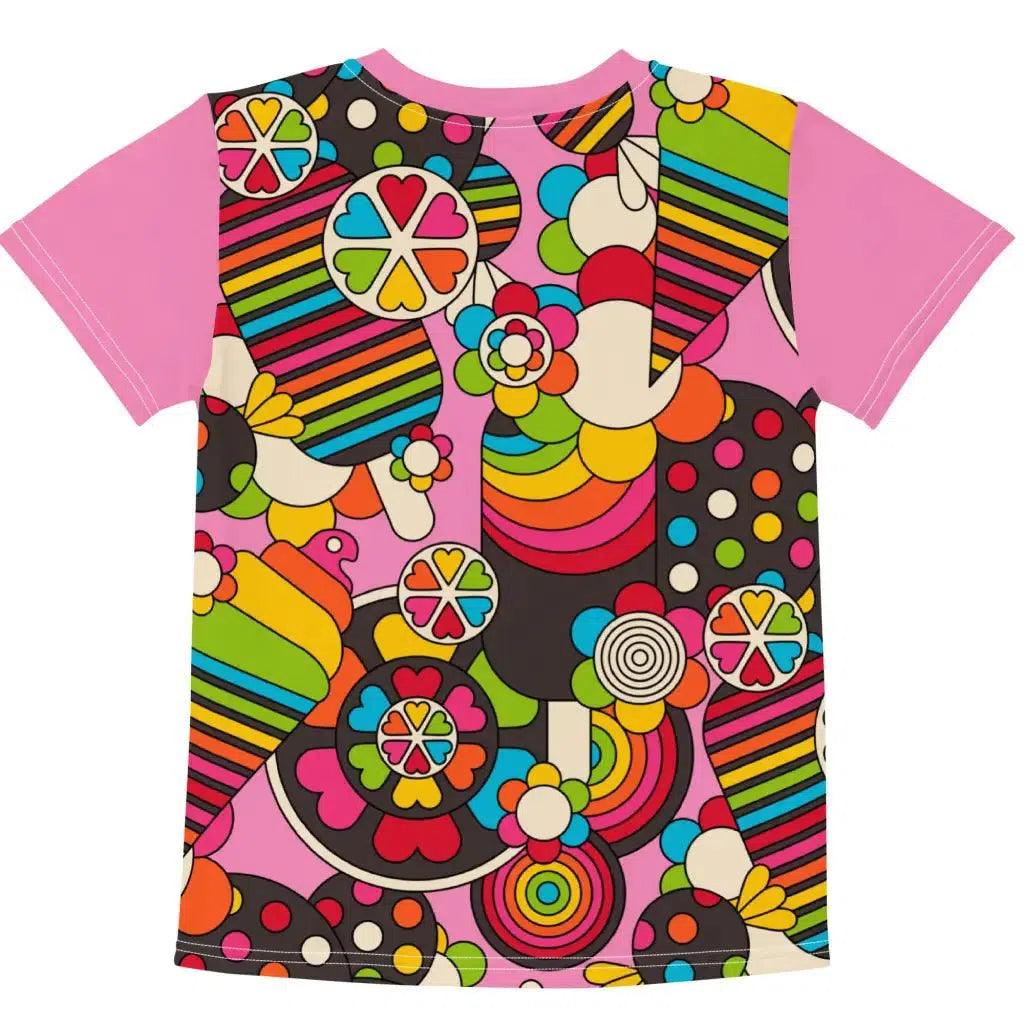 Kids' T-Shirt - SWEET FREAK pink
