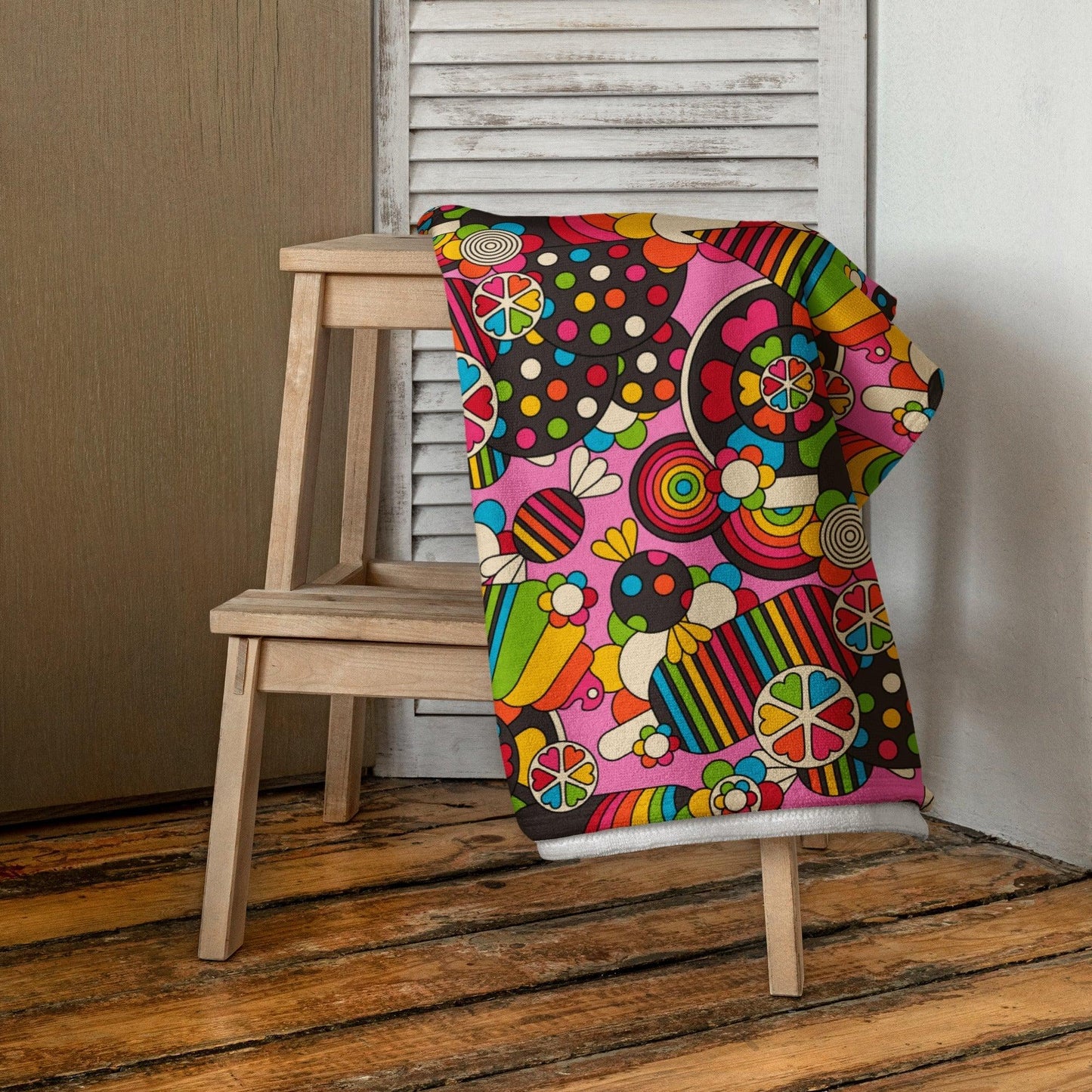 Towel - SWEET FREAK pink