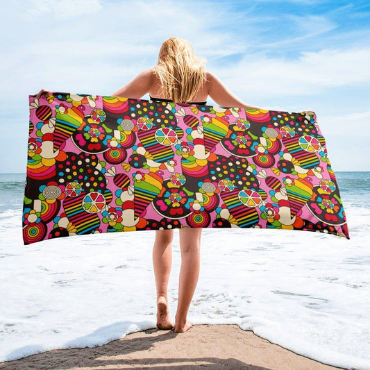 Towel - SWEET FREAK pink