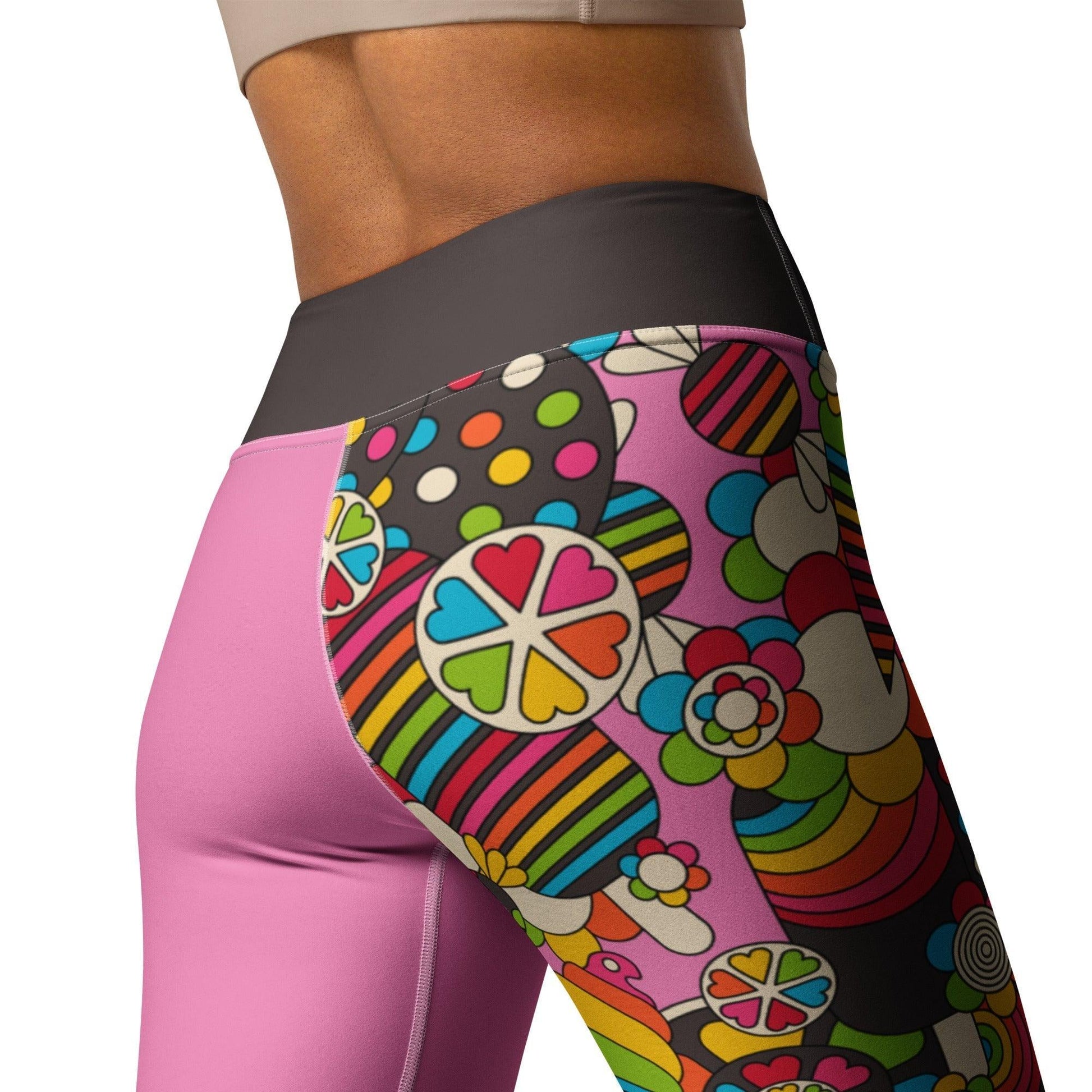 Yoga Leggings - SWEET FREAK pink