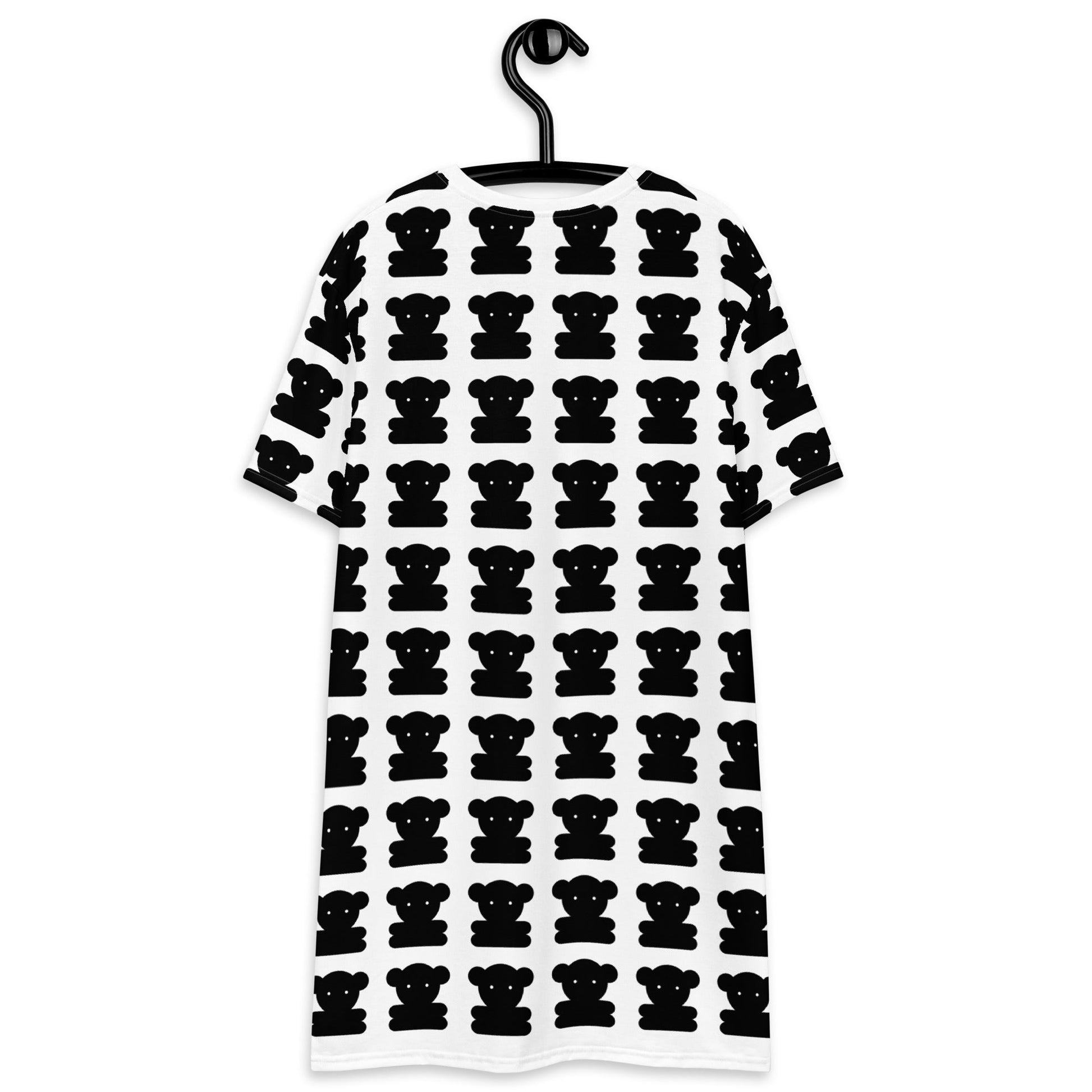 T-Shirt Dress - SWEET TEDDY bw