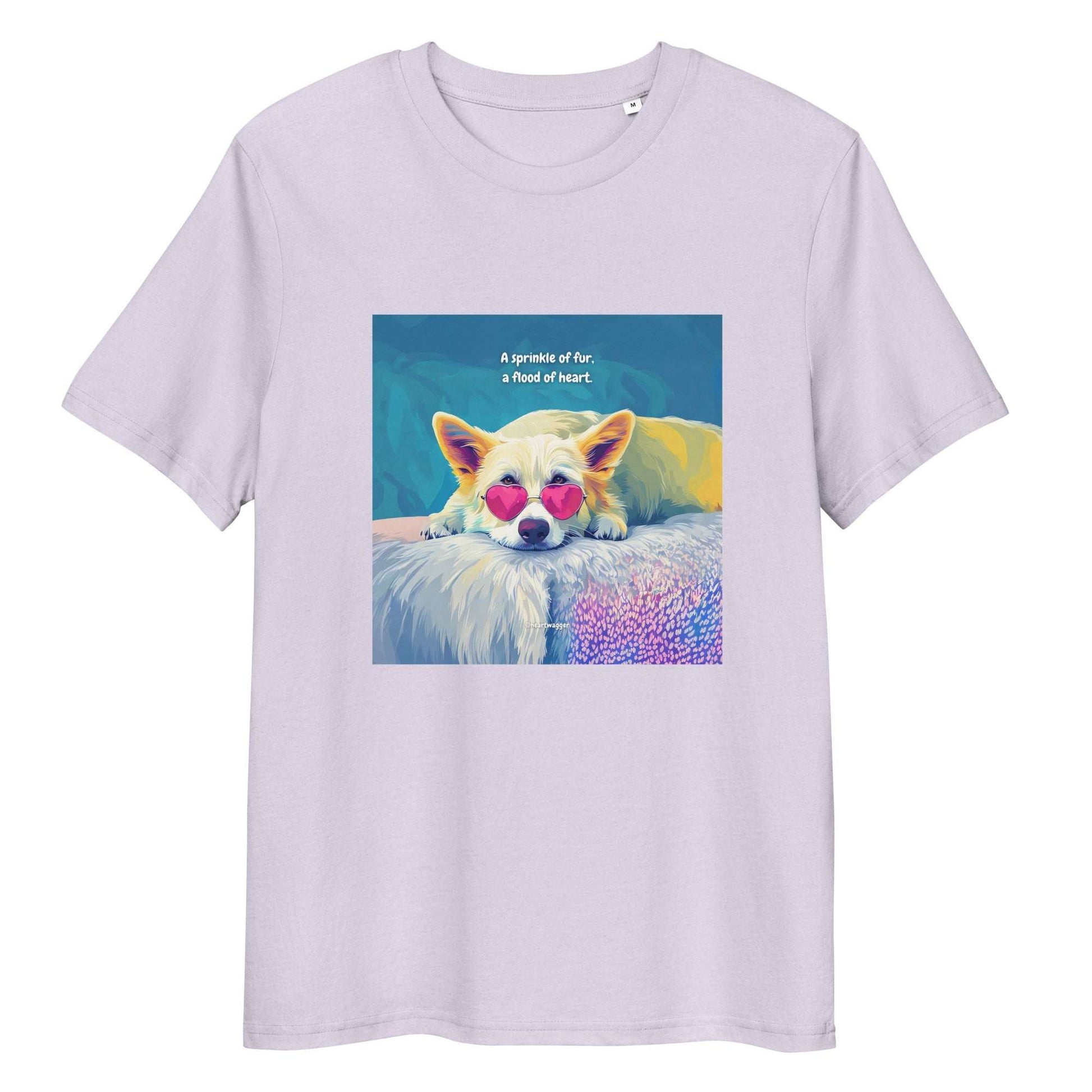 T-Shirt - A sprinkle of fur, a flood of heart Lavender
