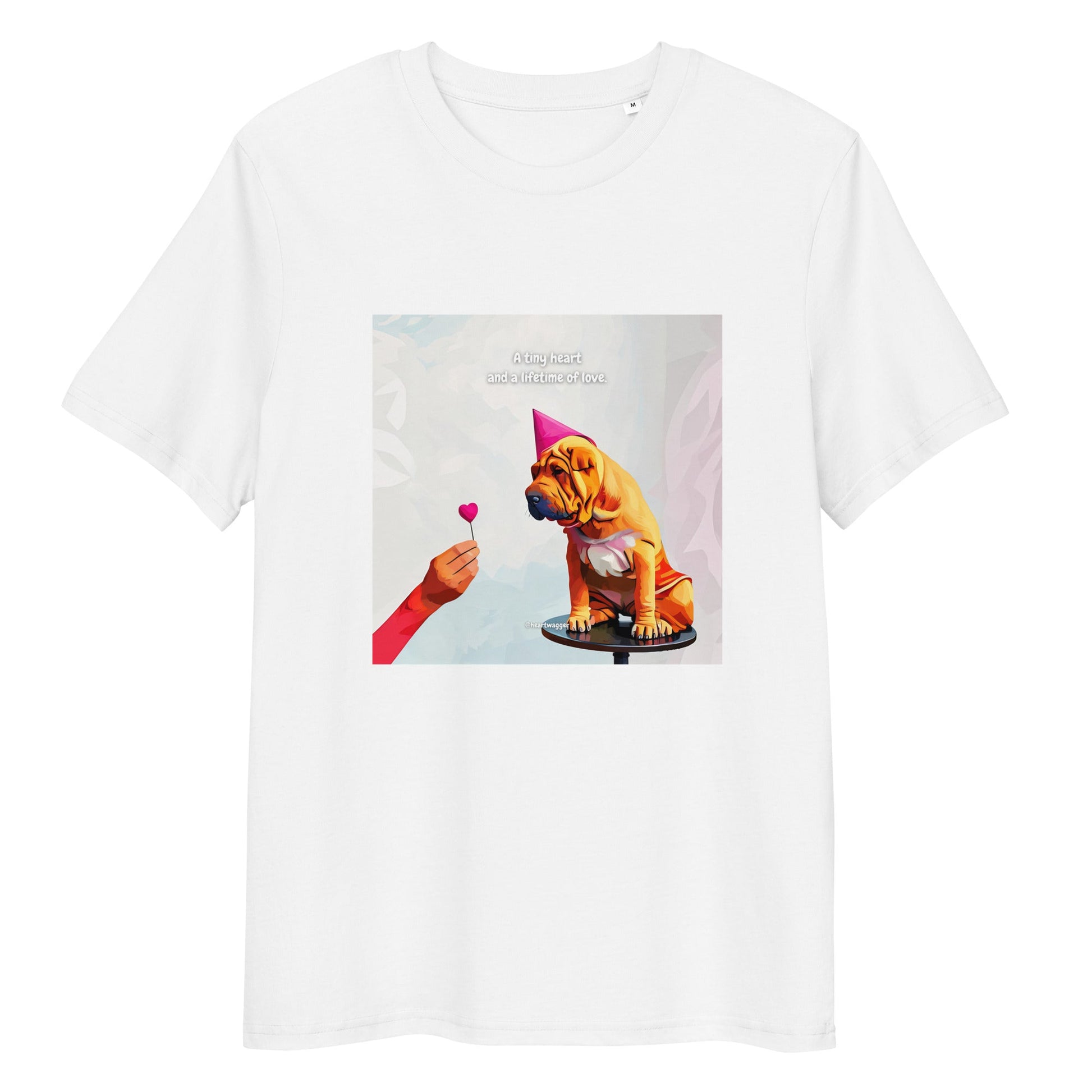 T-Shirt - A tiny heart and a lifetime of love White