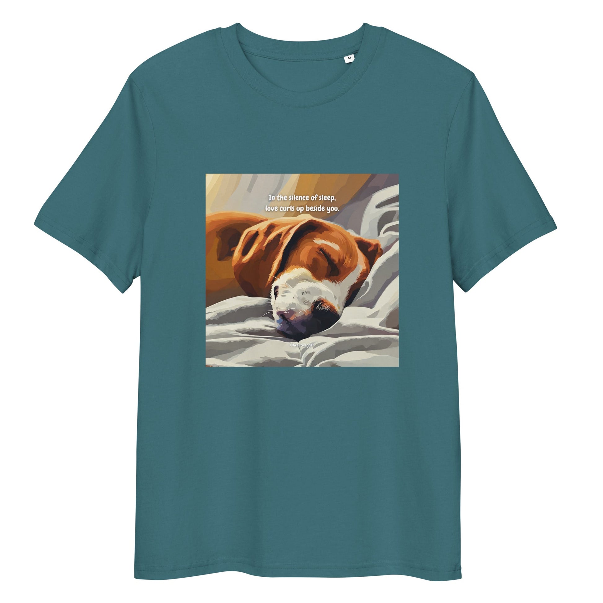 T-Shirt - In the silence of sleep, love curls up beside you Stargazer