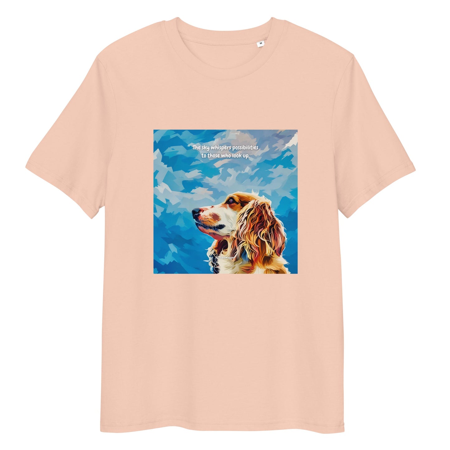 T-Shirt - The sky whispers possibilities to those who look up Fraiche Peche
