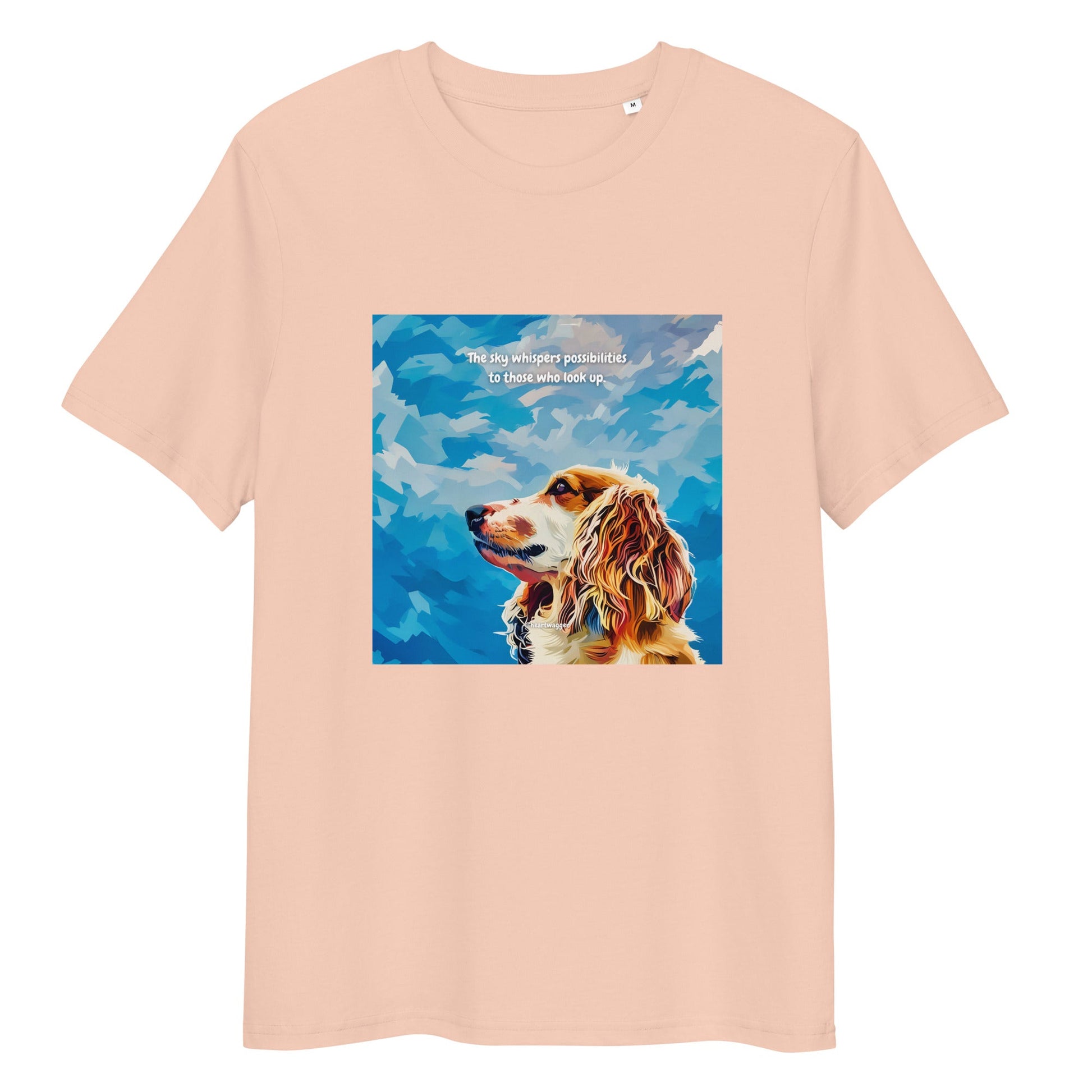 T-Shirt - The sky whispers possibilities to those who look up Fraiche Peche
