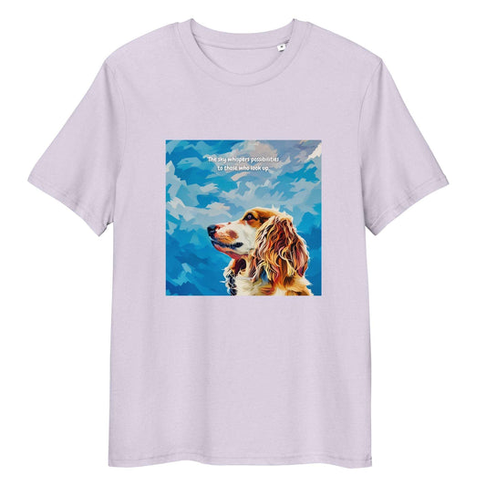 T-Shirt - The sky whispers possibilities to those who look up Lavender