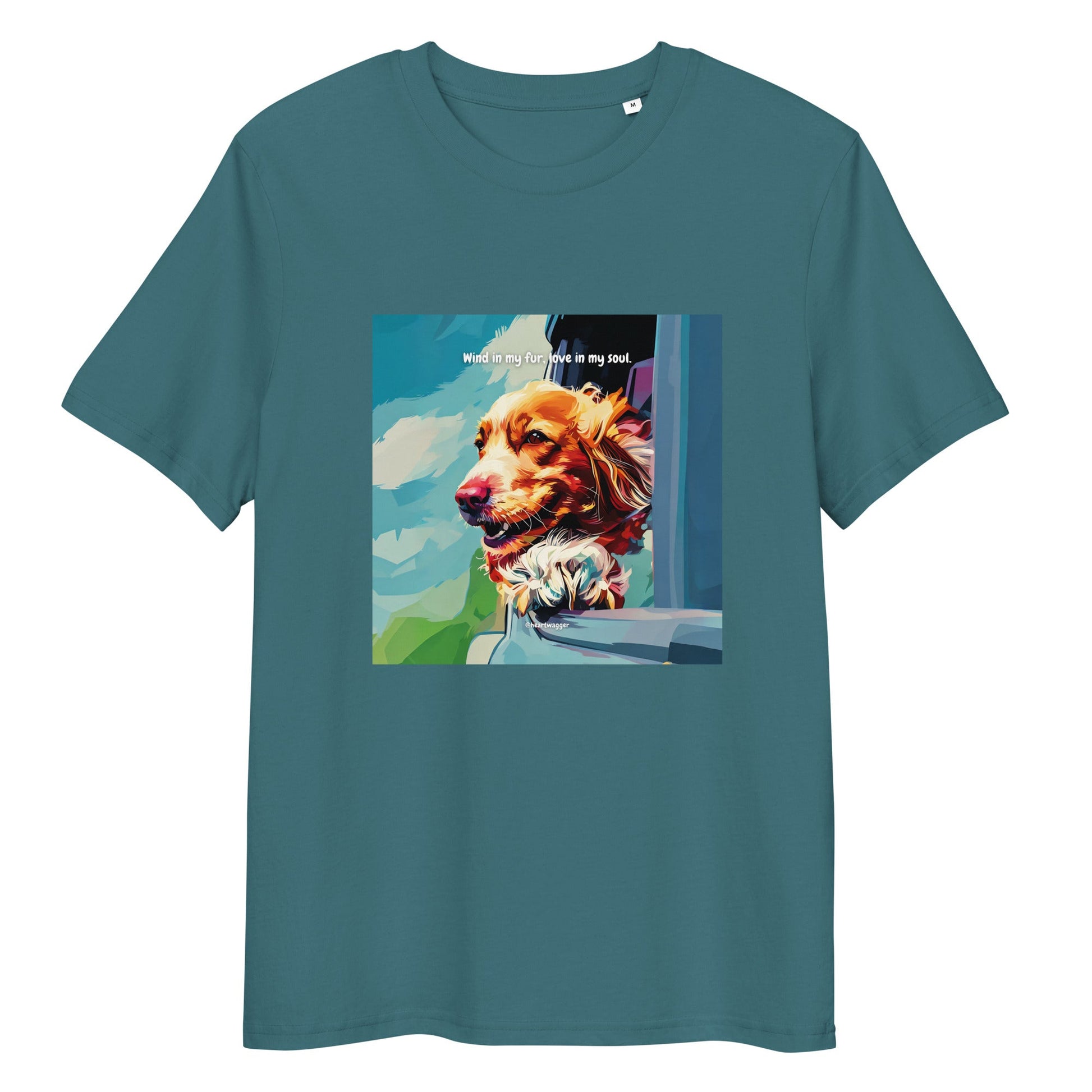 T-Shirt - Wind in my fur, love in my soul Stargazer