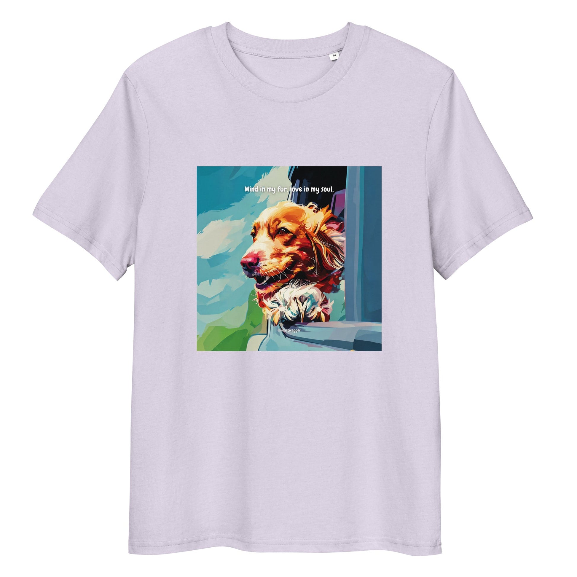 T-Shirt - Wind in my fur, love in my soul Lavender