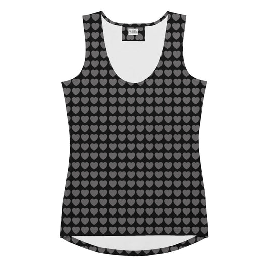 Tank Top - HERTTAHOUND HEARTS grey