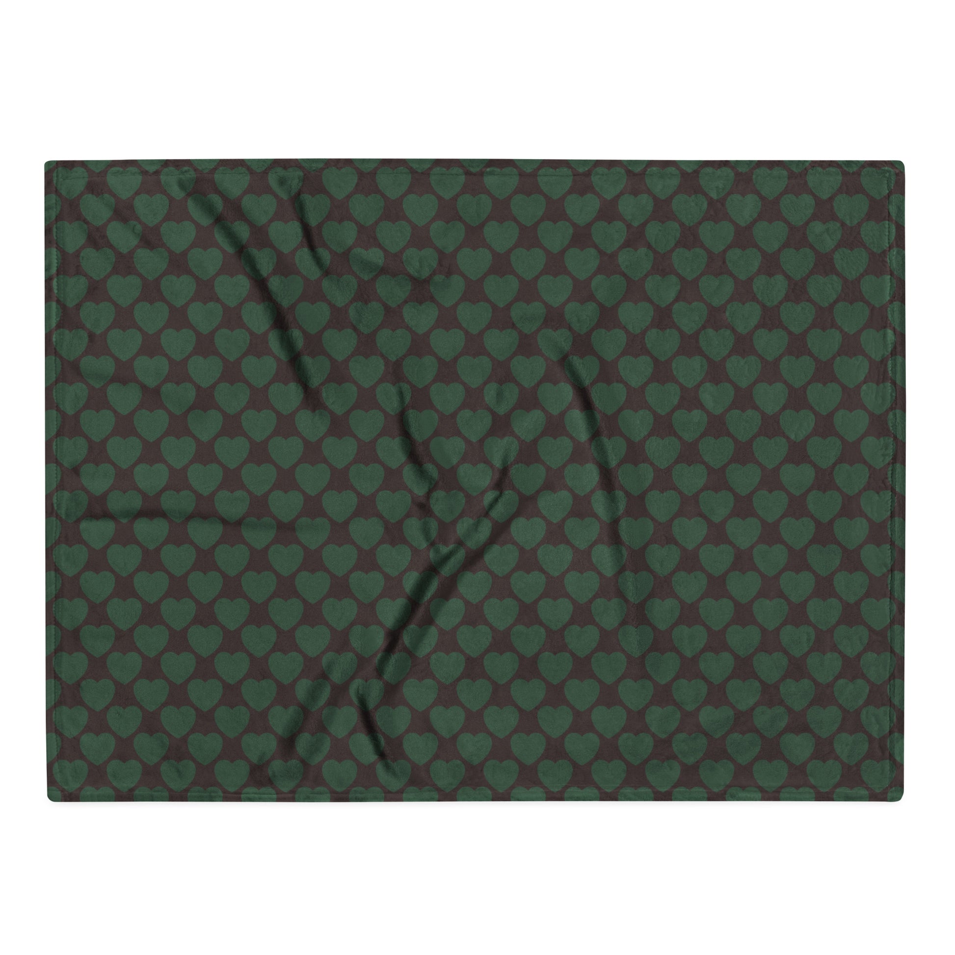 Blanket - ELLIE LOVE forest - Bold Heart Print
