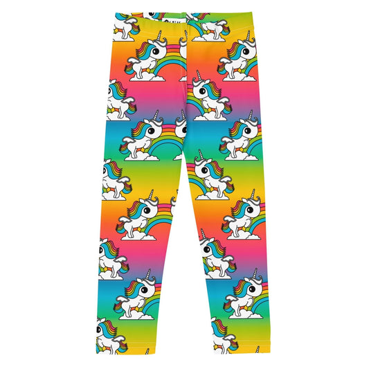 Kids' Leggings -2- UNIQUE rainbow - Unicorns and rainbows