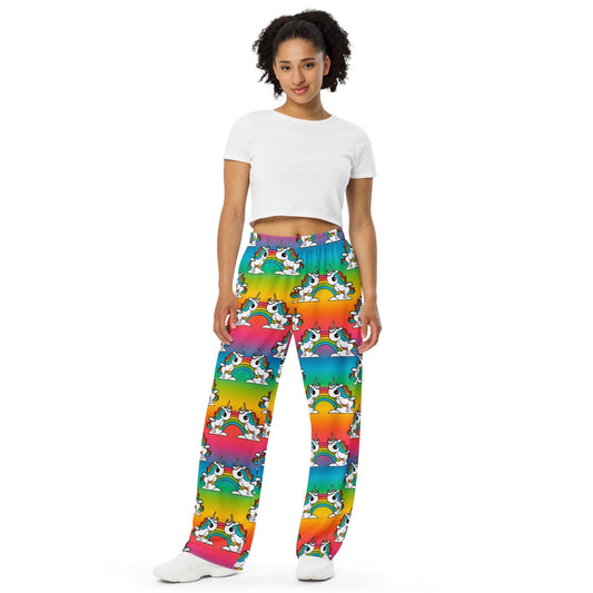 Pants - UNIQUE rainbow - Unicorns and rainbows