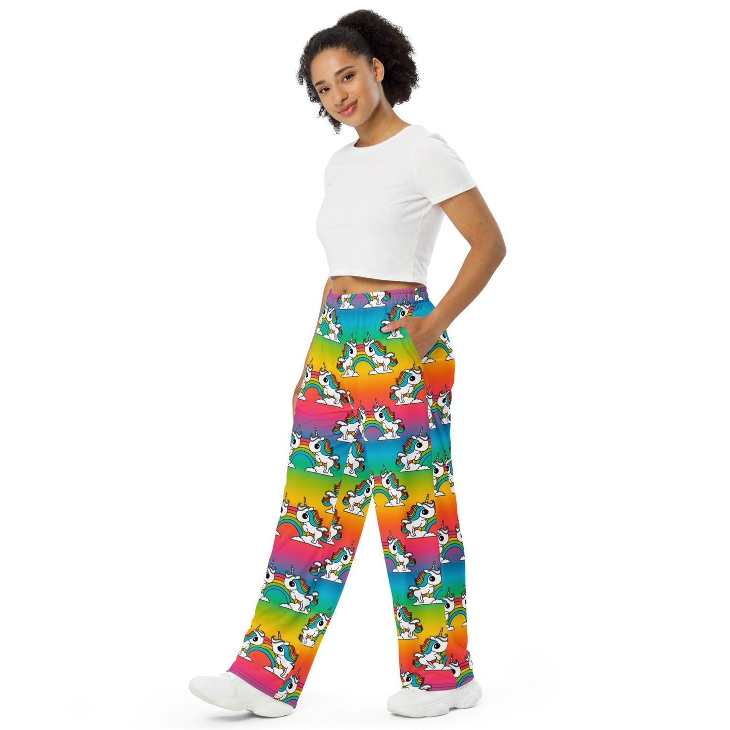 Pants - UNIQUE rainbow - Unicorns and rainbows