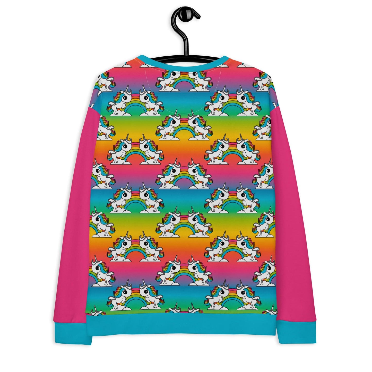 Sweatshirt - UNIQUE rainbow - Unicorns and rainbows