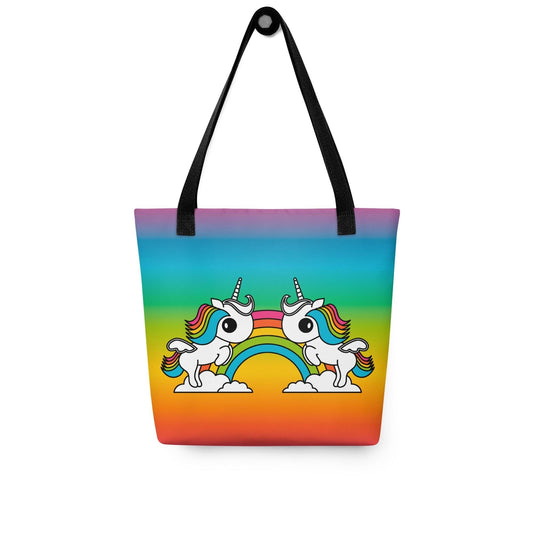 Tote Bag - UNIQUE rainbow - Unicorns and rainbows