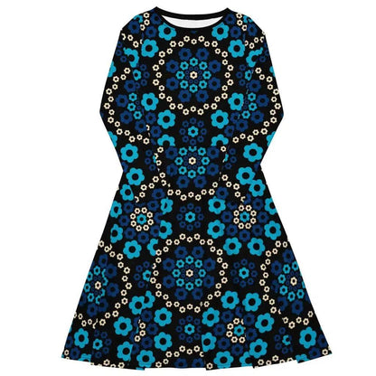Midi Dress - YESTERDAY blue