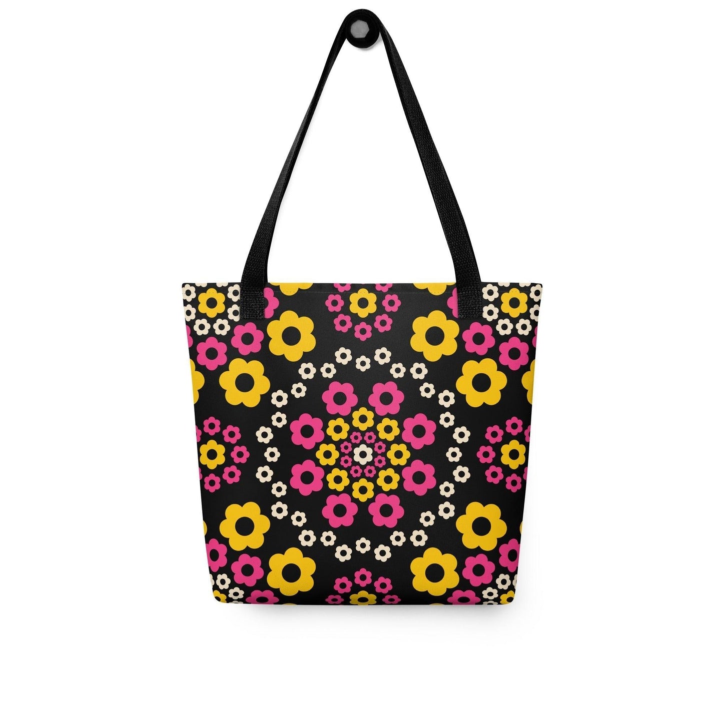 Tote Bag - YESTERDAY pink yellow