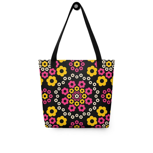 Tote Bag - YESTERDAY pink yellow